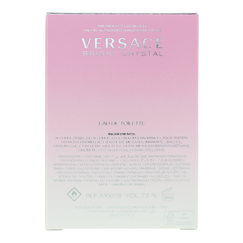 Versace Bright Crystal Eau de Toilette 30ml