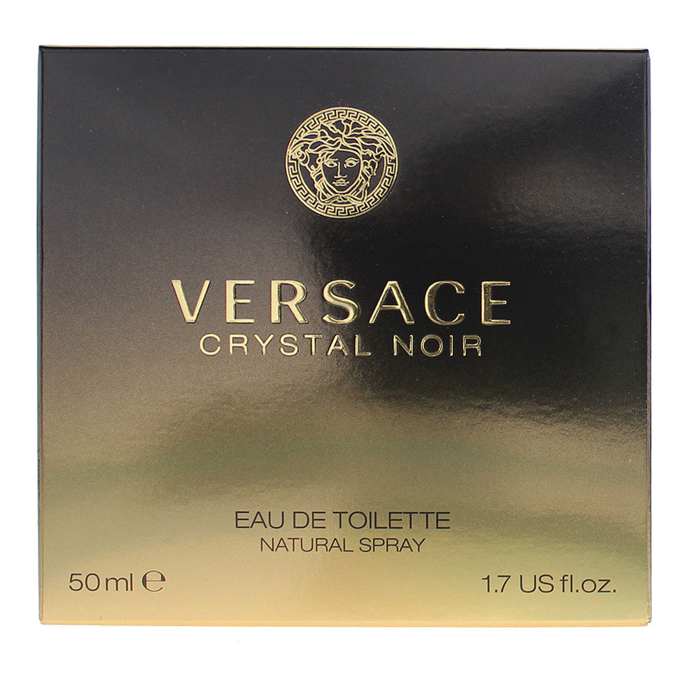 Versace Crystal Noir Eau de Toilette 50ml - Box