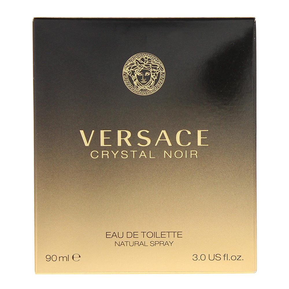 Versace Crystal Noir Eau de Toilette 90ml - Box
