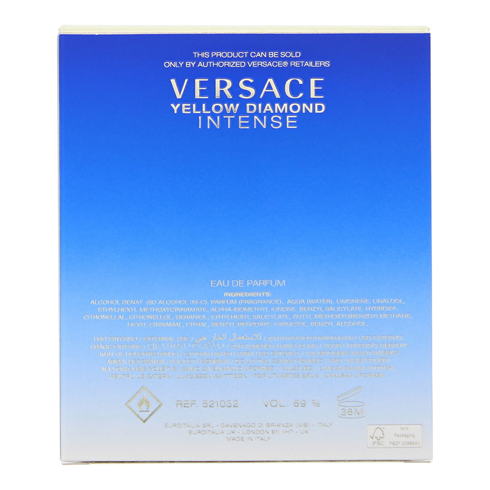 Versace Yellow Diamond Intense Eau de Parfum 90ml