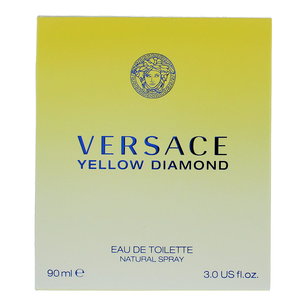 Versace Yellow Diamond Eau de Toilette 90ml - Box