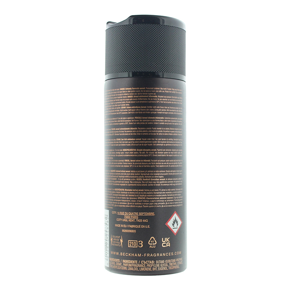 David Beckham Intimately Deodorant Spray 150ml
