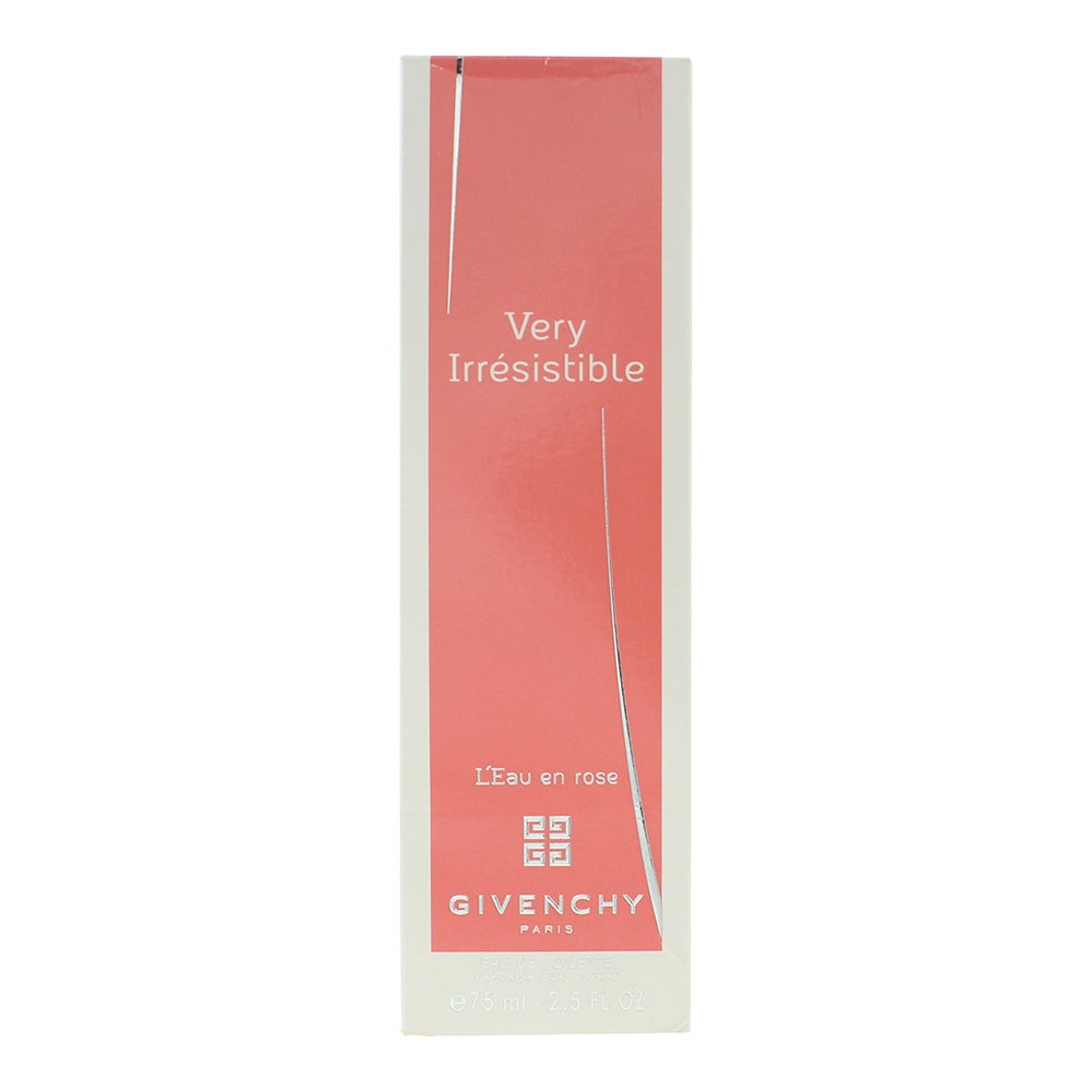 Givenchy Very Irrésistible L'eau En Rose Eau de Toilette 75ml - Box