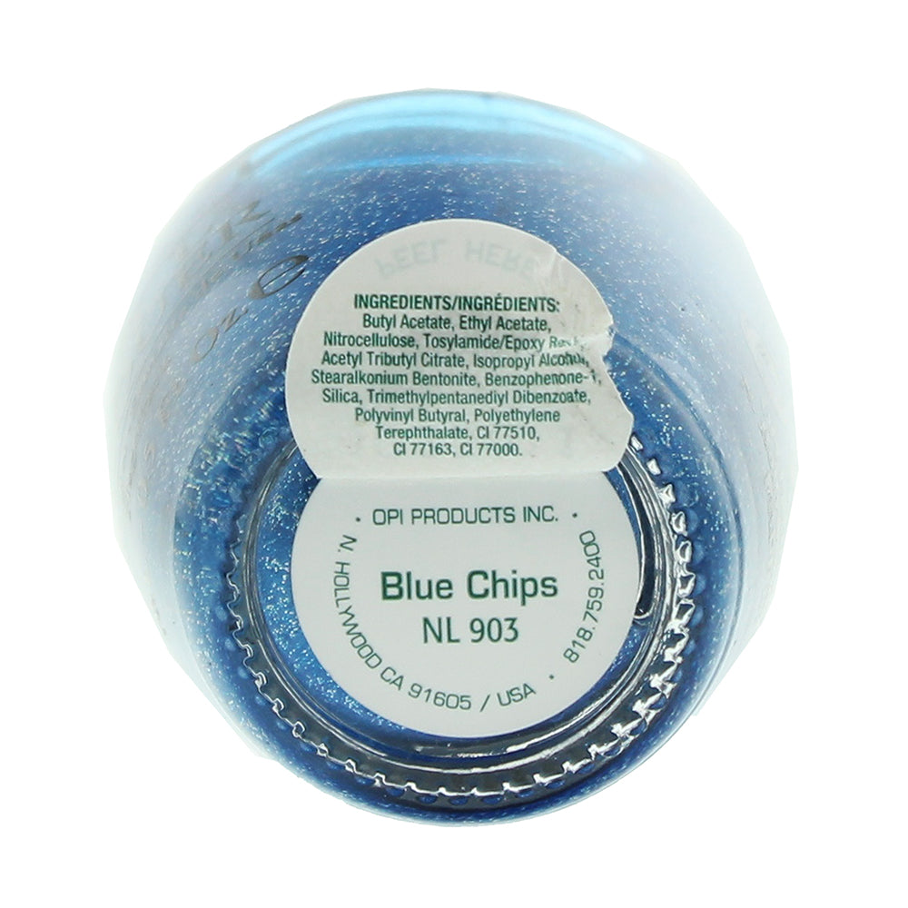 Opi Blue Chips Nail Polish 15ml