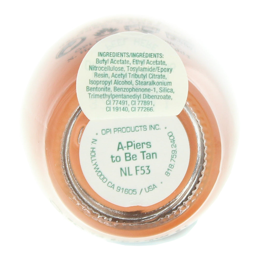 Opi A-Piers To Be Tan Nail Polish 15ml