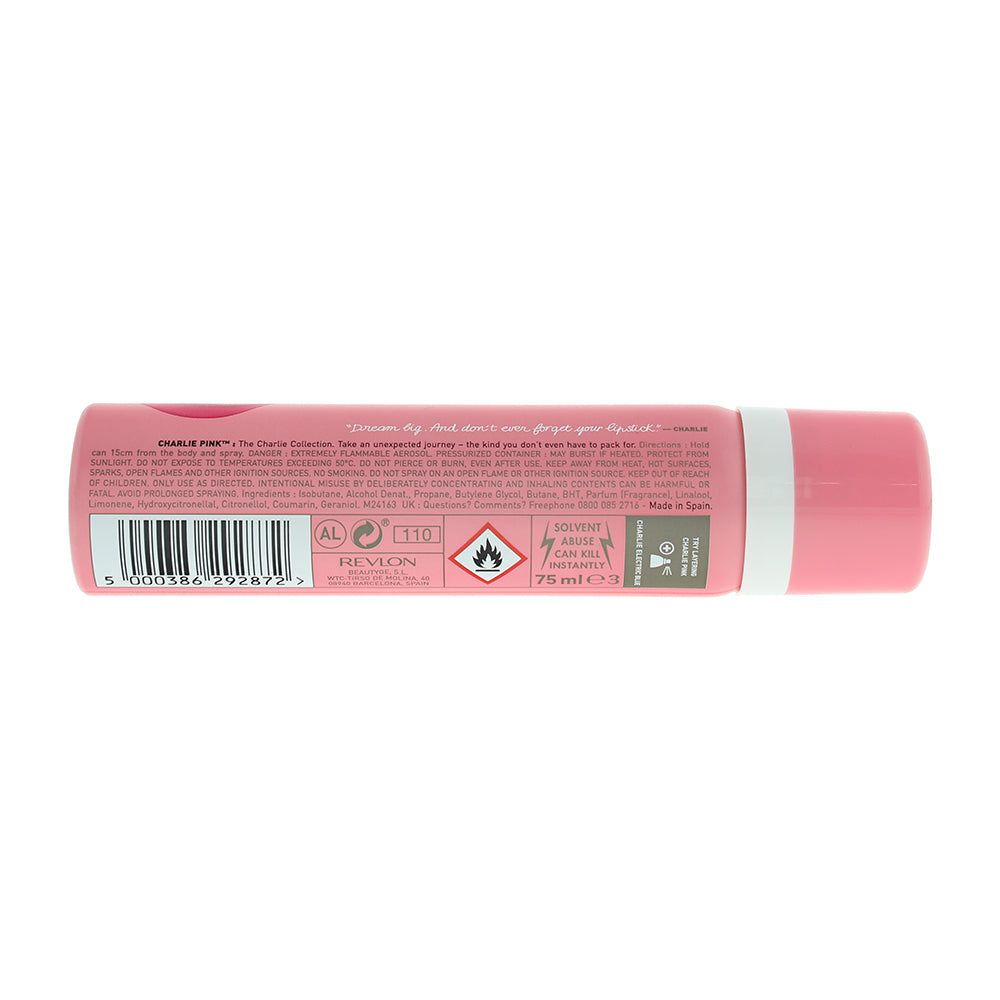Revlon Charlie Pink Body Spray 75ml