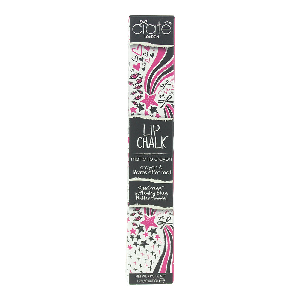 Ciaté Lip Chalk Berry-Go-Round Deep Pink Lip Crayon 1.9g - Box