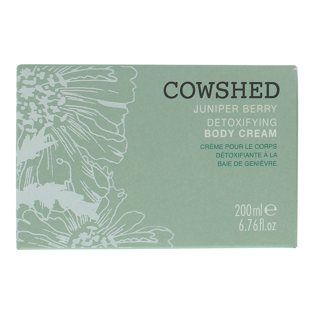 Cowshed Juniper Berry Detoxifying Body Cream 200ml - Box