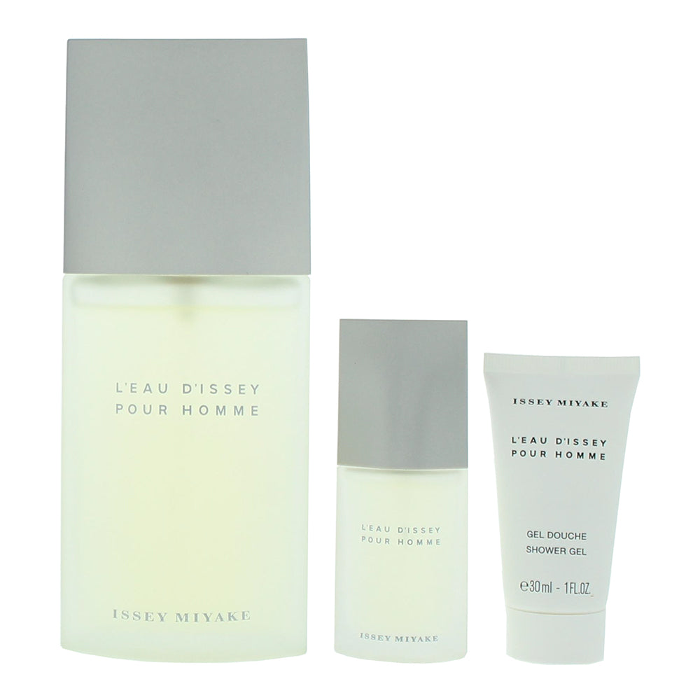Issey Miyake L'eau D'issey Pour Homme Eau de Toilette 3 Piece Gift Set: Eau de T - Product