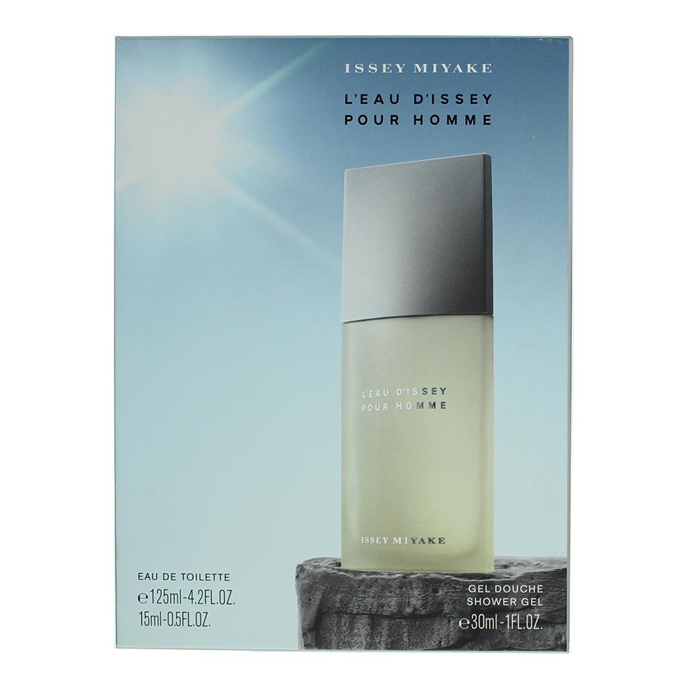 Issey Miyake L'eau D'issey Pour Homme Eau de Toilette 3 Piece Gift Set: Eau de T - Box