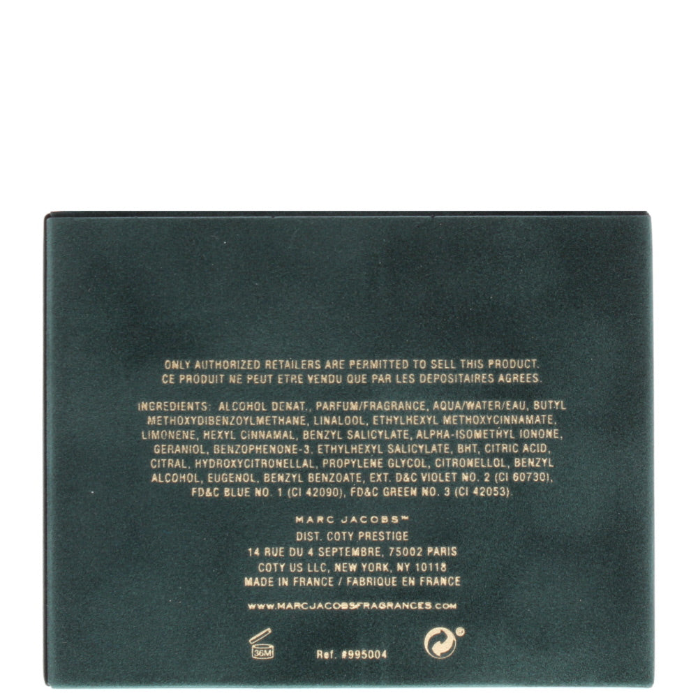 Marc Jacobs Decadence Eau de Parfum 30ml - Ingredients