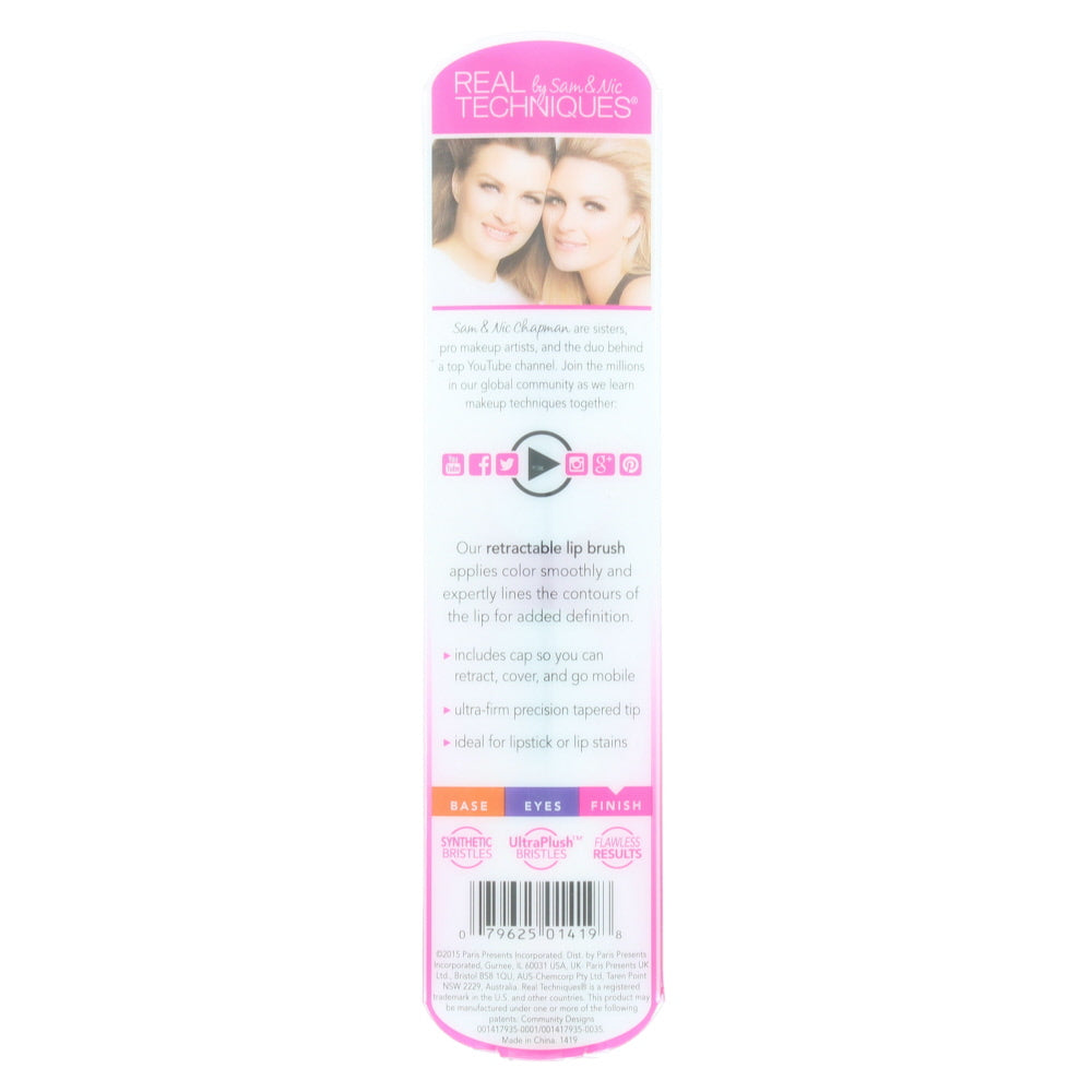 Real Techniques Retractable Lip Finish 01419 Make-Up Brush - Ingredients