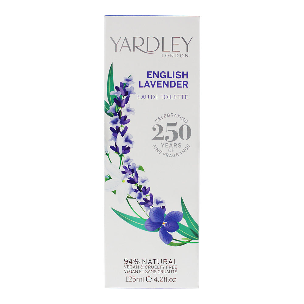 Yardley English Lavender Eau de Toilette 125ml - Box