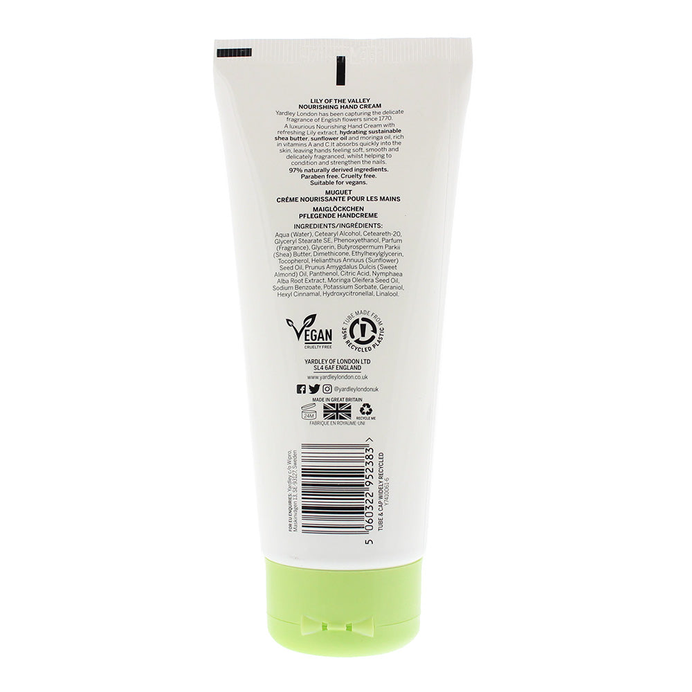 Yardley Lily Of The Valley Hand Cream 100ml