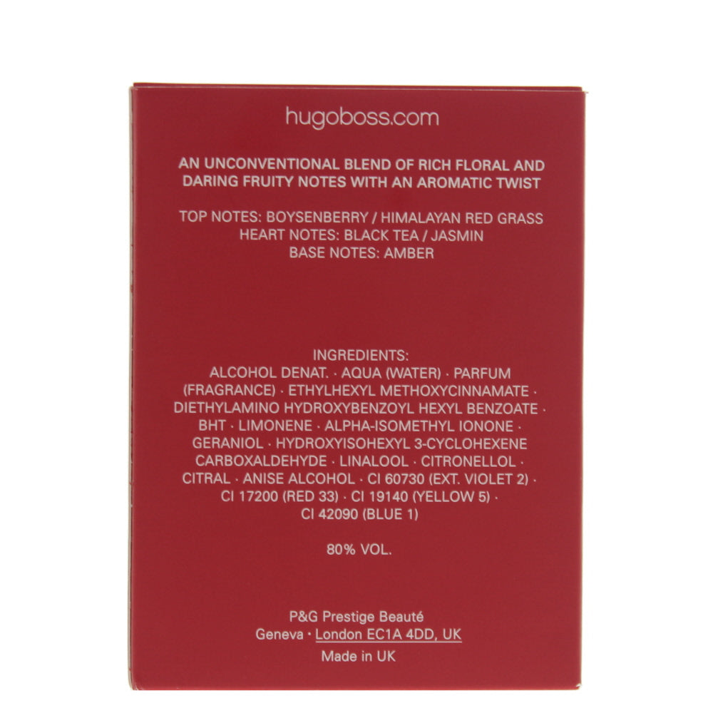 Hugo Boss Hugo Woman Eau de Parfum 30ml - Ingredients