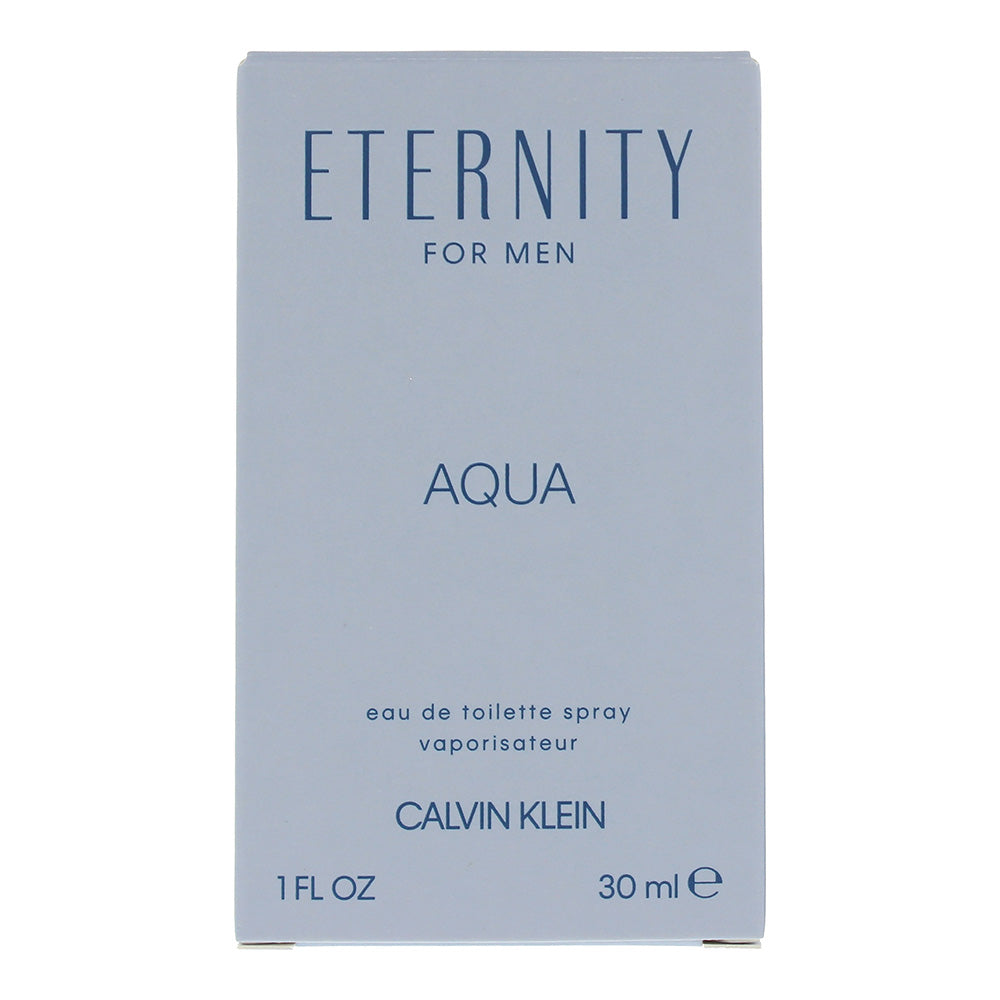Calvin Klein Eternity For Men Aqua Eau de Toilette 30ml - Box