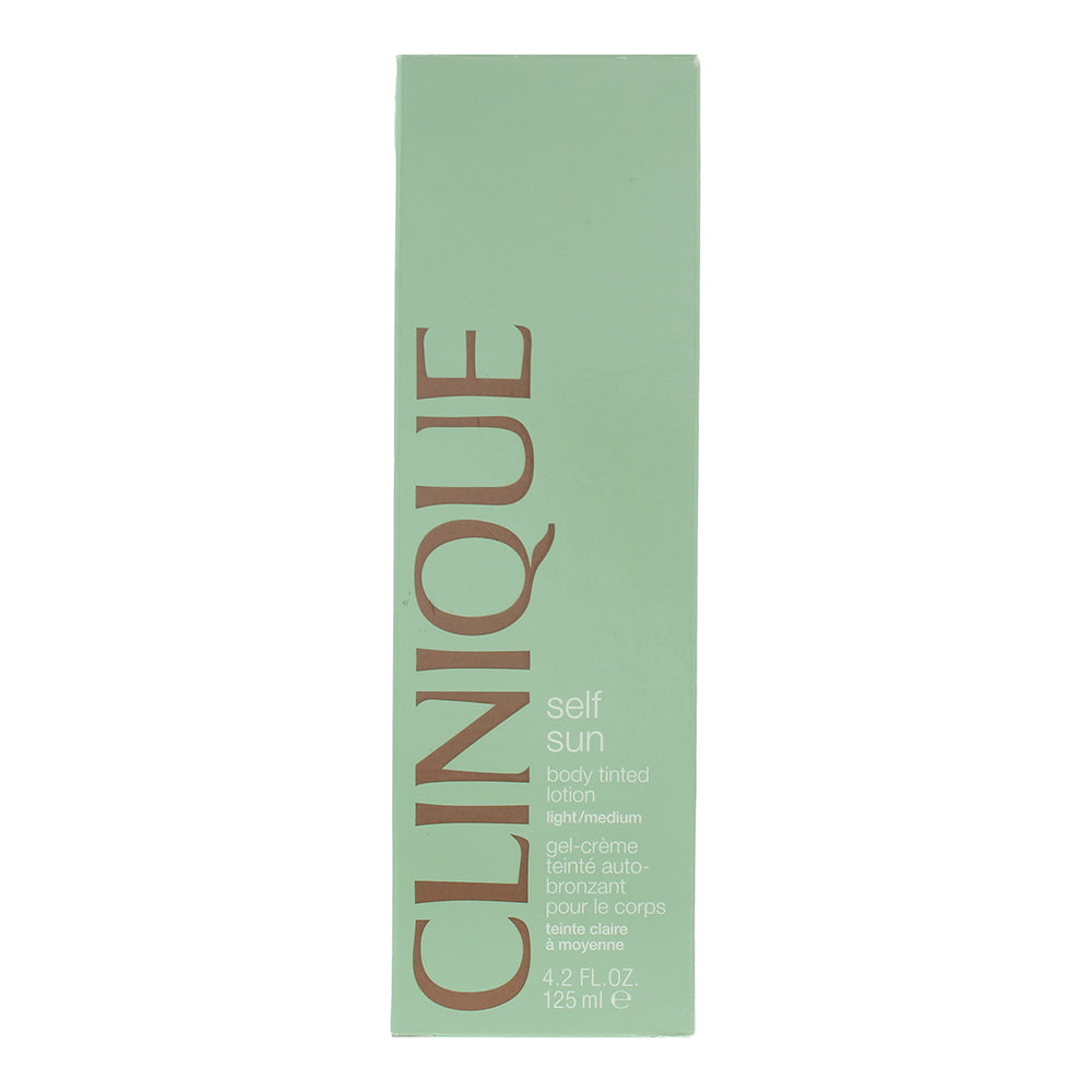 Clinique Self Sun Body Light/Medium Tinted Lotion 125ml - Box
