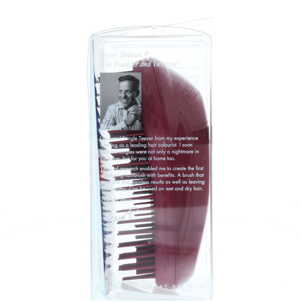 Tangle Teezer Thick & Curly Salsa Red Hair Brush