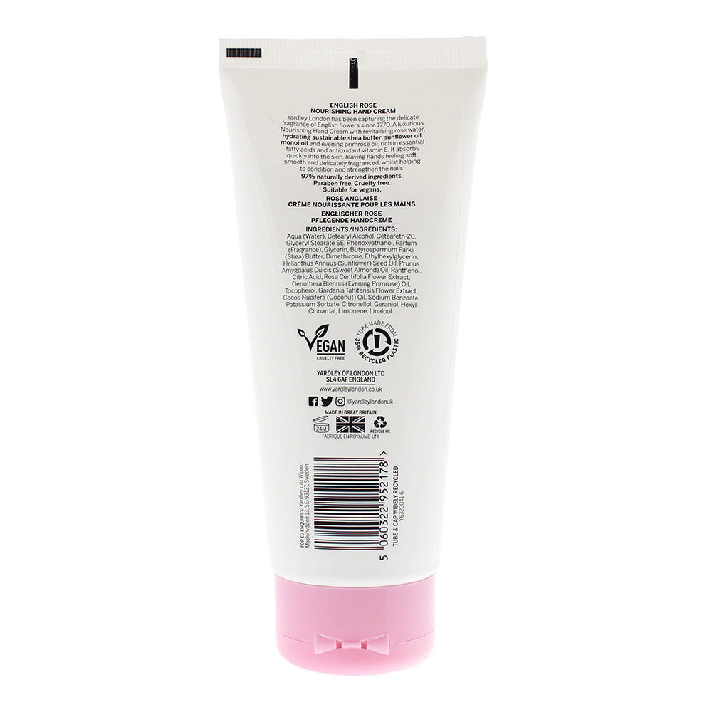 Yardley English Rose Hand Cream 100ml