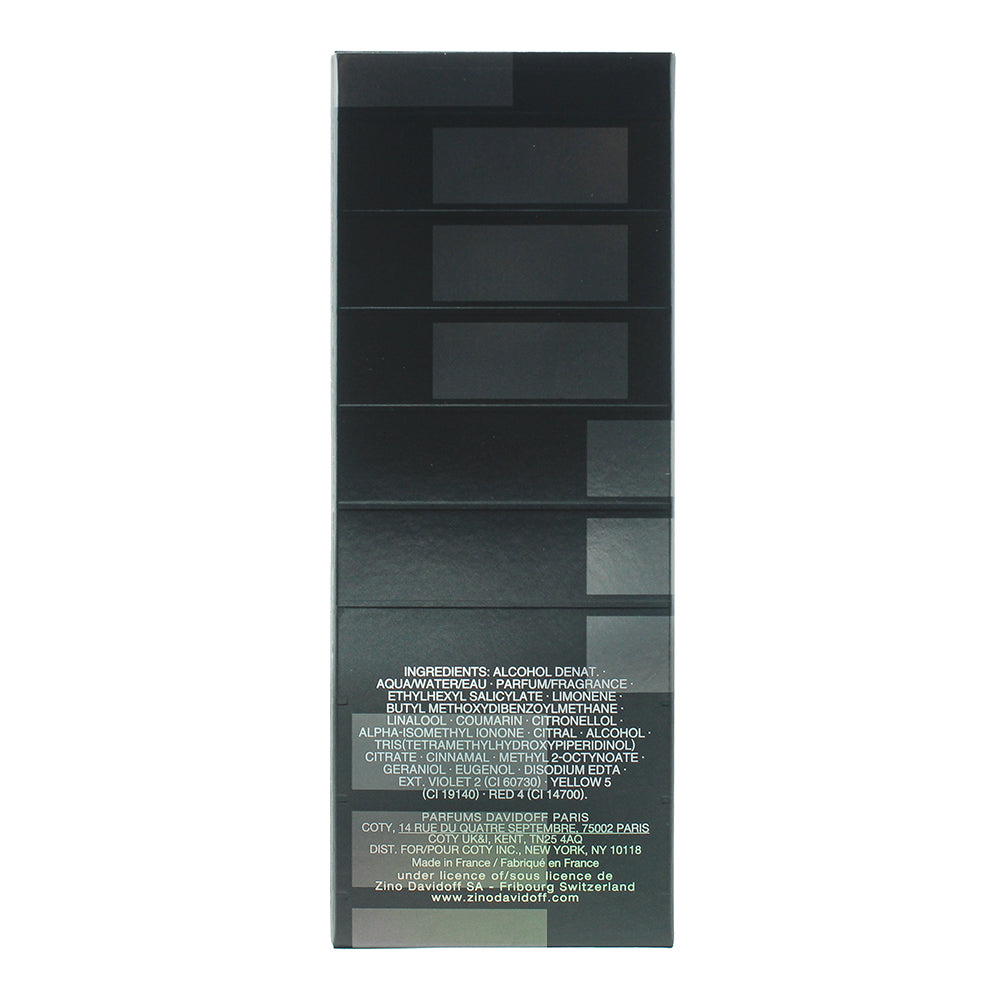 Davidoff The Game Eau de Toilette 100ml - Ingredients