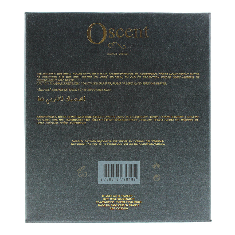Alexandre.J Oscent Black Eau de Parfum 100ml