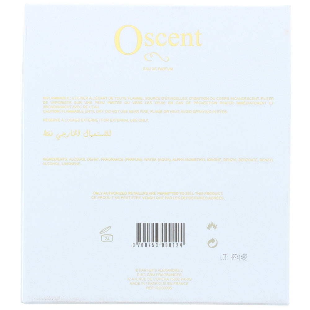 Alexandre.J Oscent White Eau de Parfum 100ml - Product