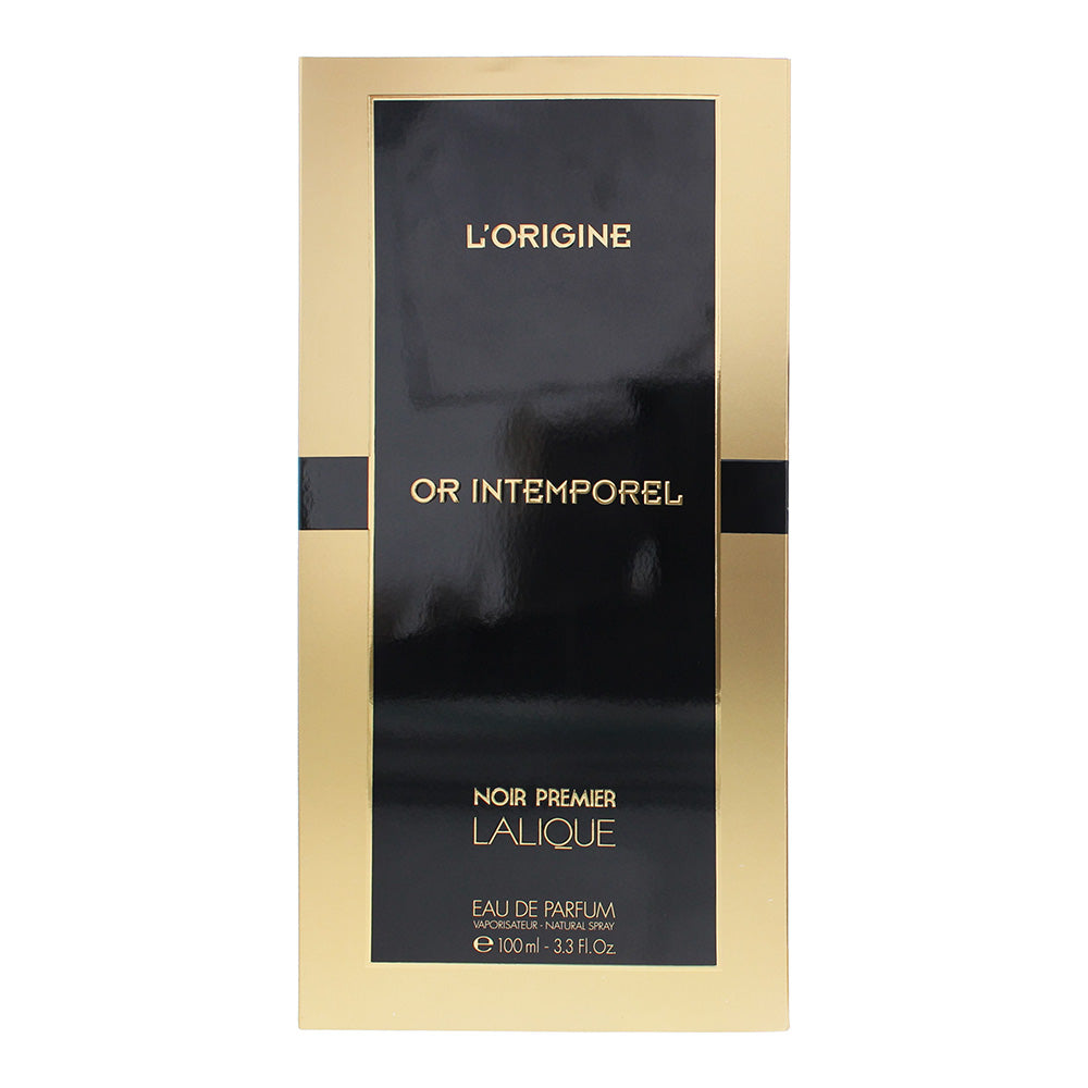 Lalique Noir Premier Or Intemporel Eau de Parfum 100ml - Box