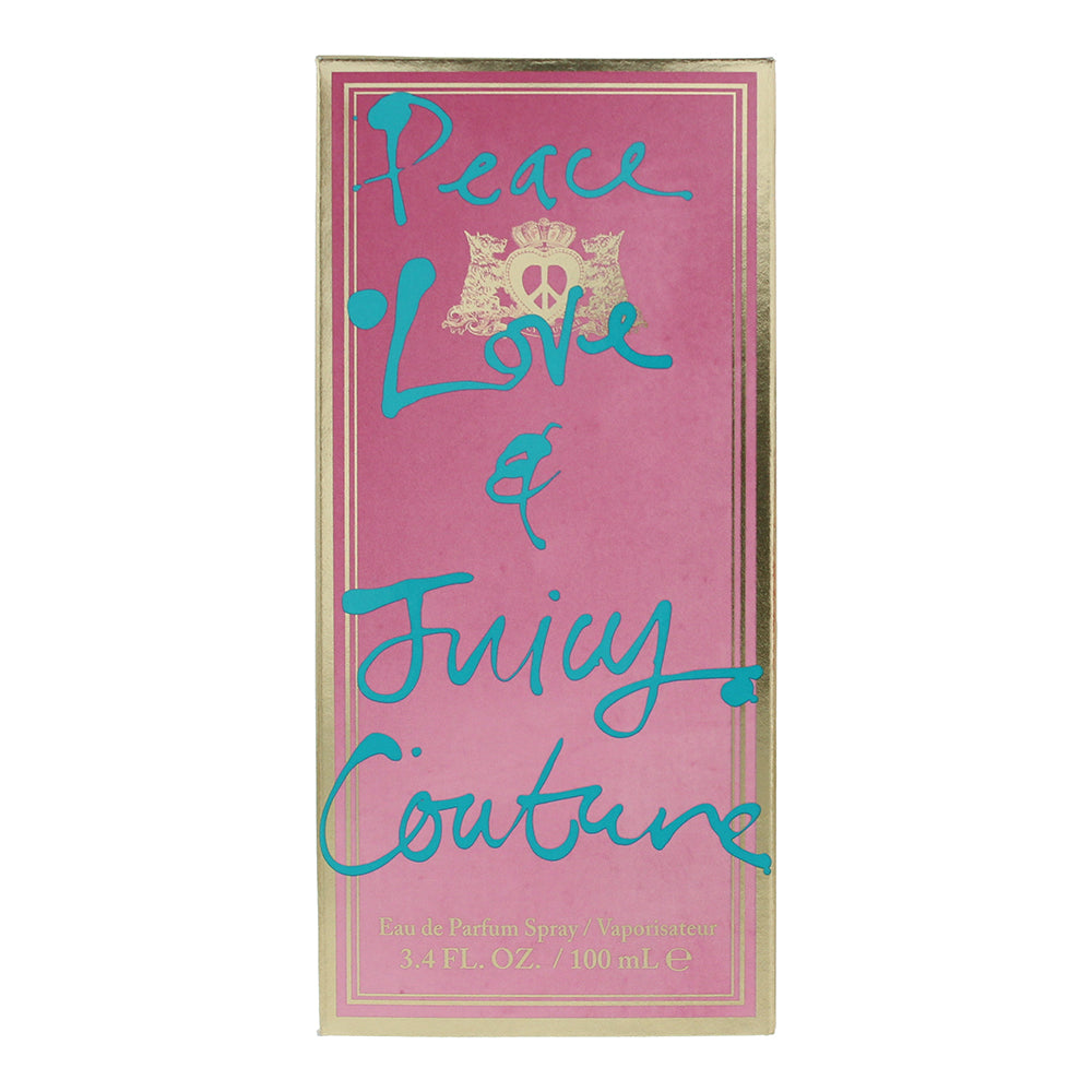 Juicy Couture Peace Love & Juicy Couture Eau de Parfum 100ml - Box