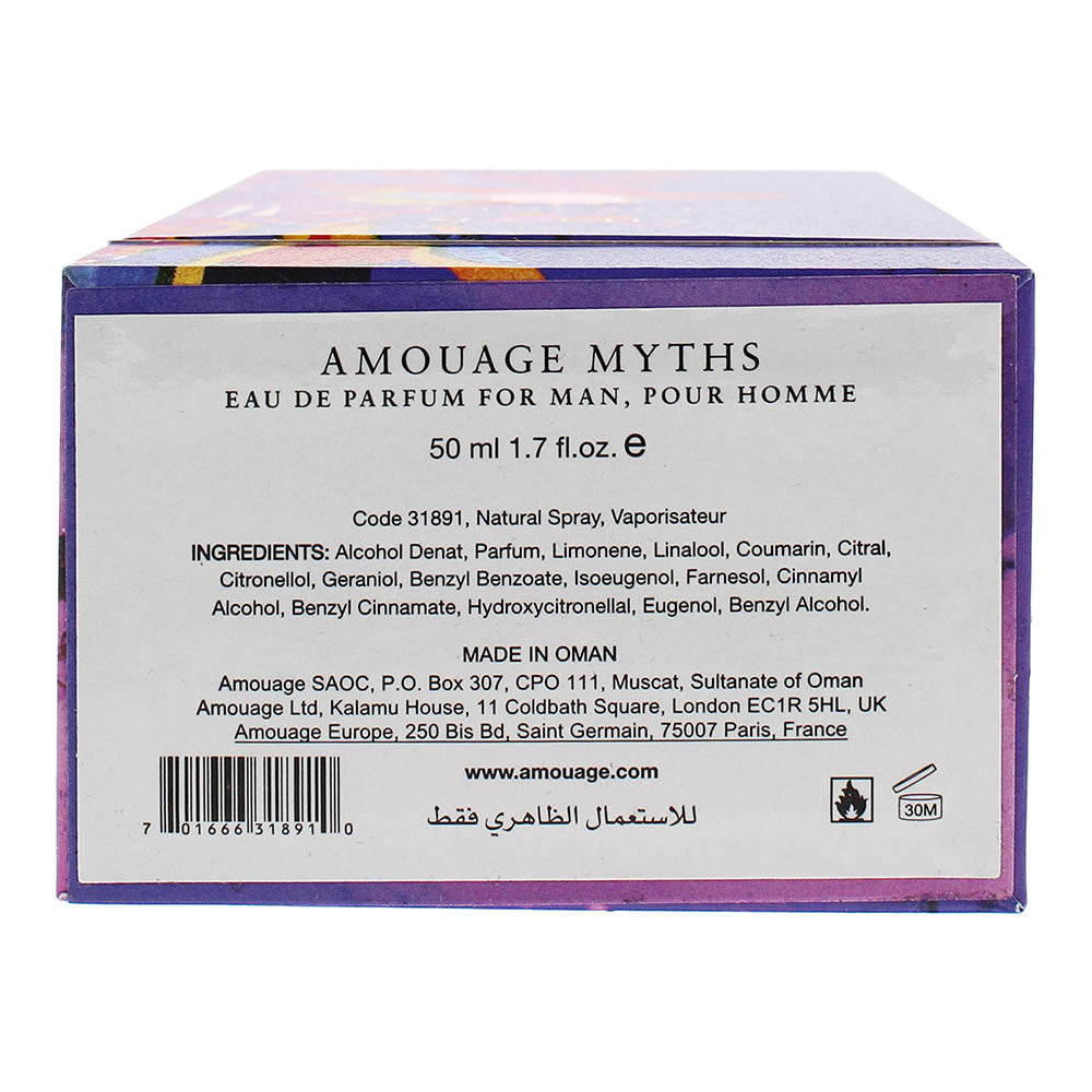 Amouage Myths Eau de Parfum 50ml