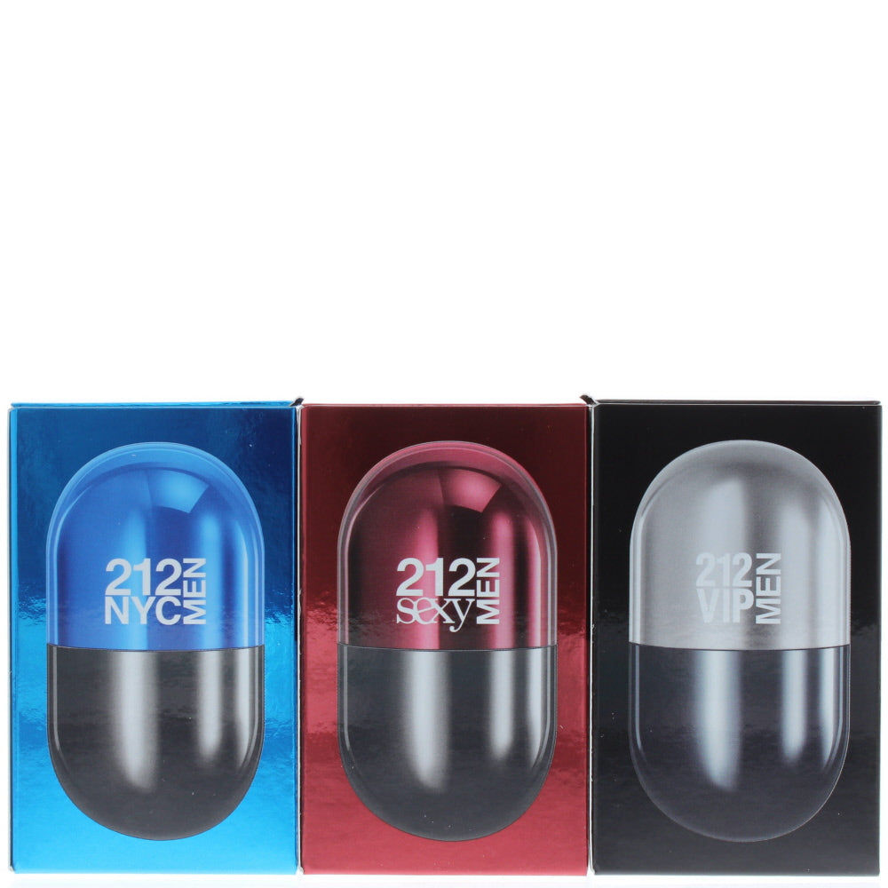 Carolina Herrera New York Pills Eau de Toilette 3 Pieces Gift Set