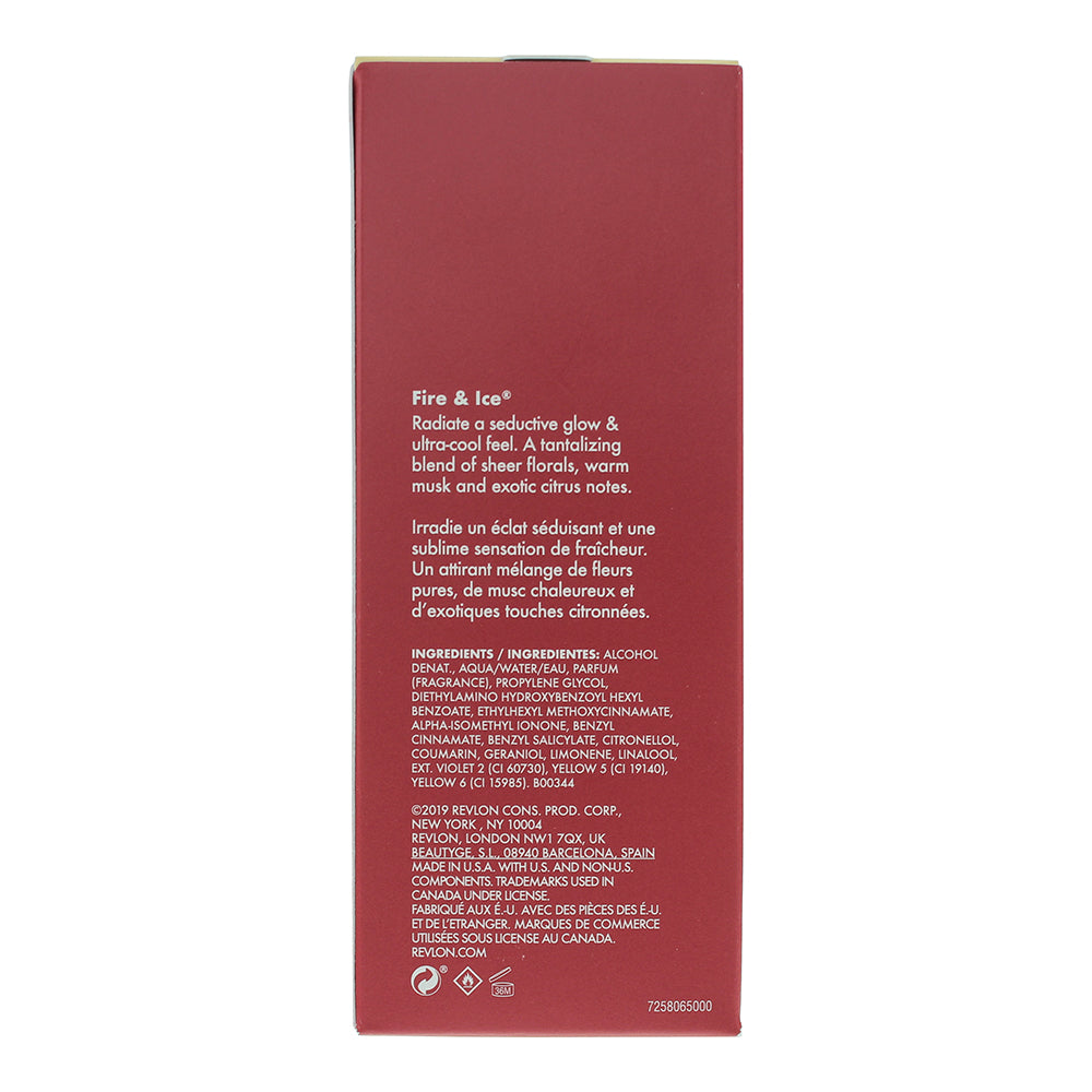 Revlon Fire & Ice Eau de Cologne 50ml
