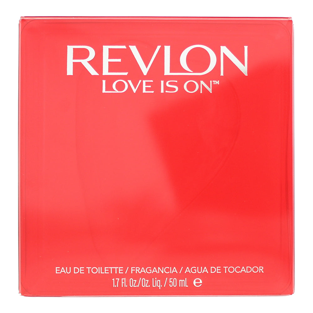 Revlon Love Is On Eau de Toilette 50ml - Box
