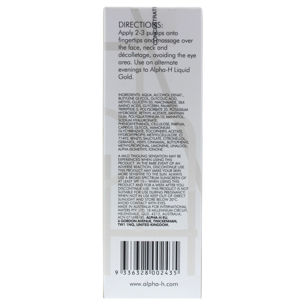 Alpha-H Liquid Gold Intensive Night Repair Serum 50ml