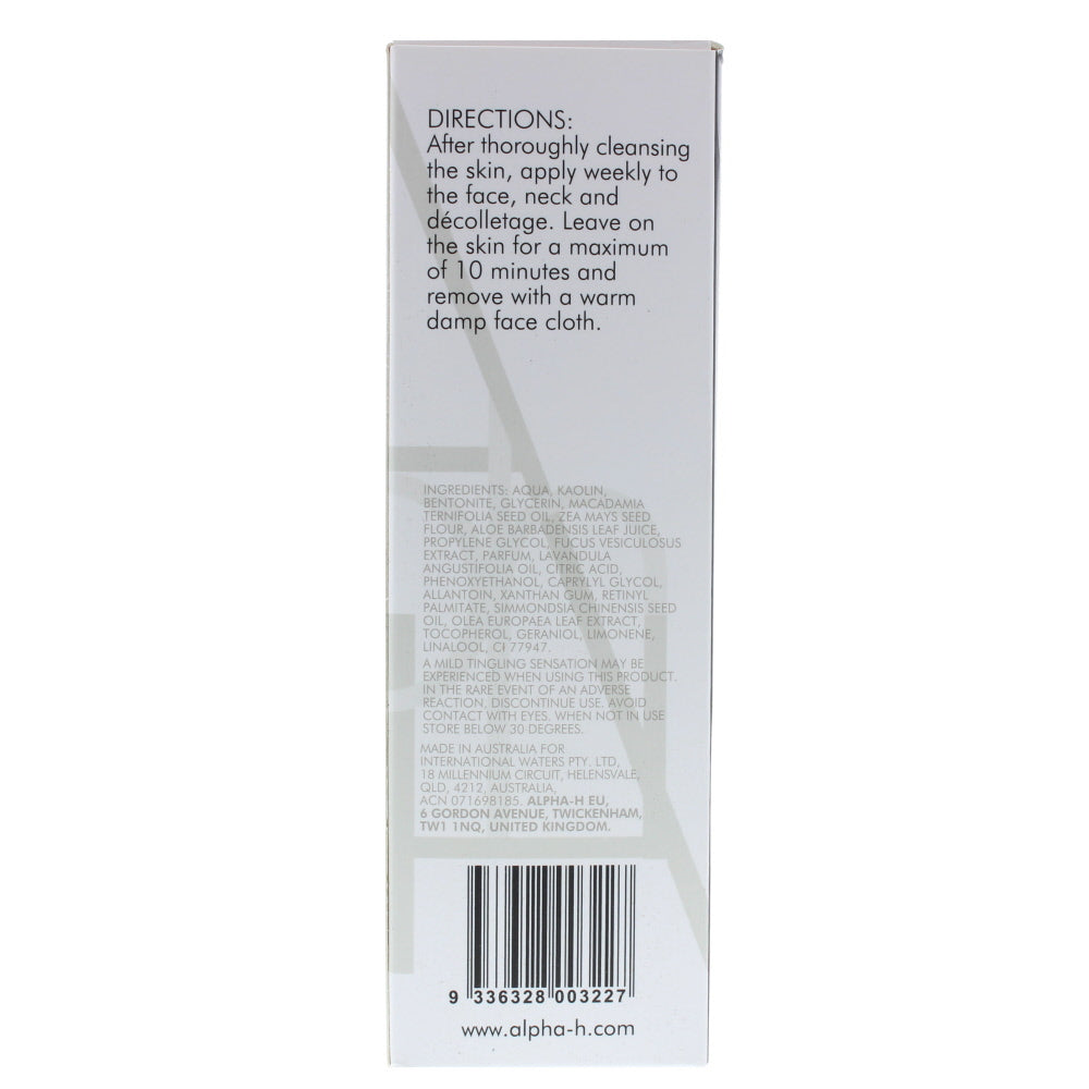 Alpha-H Balancing And Pore Refining With Jojoba Mask 100ml