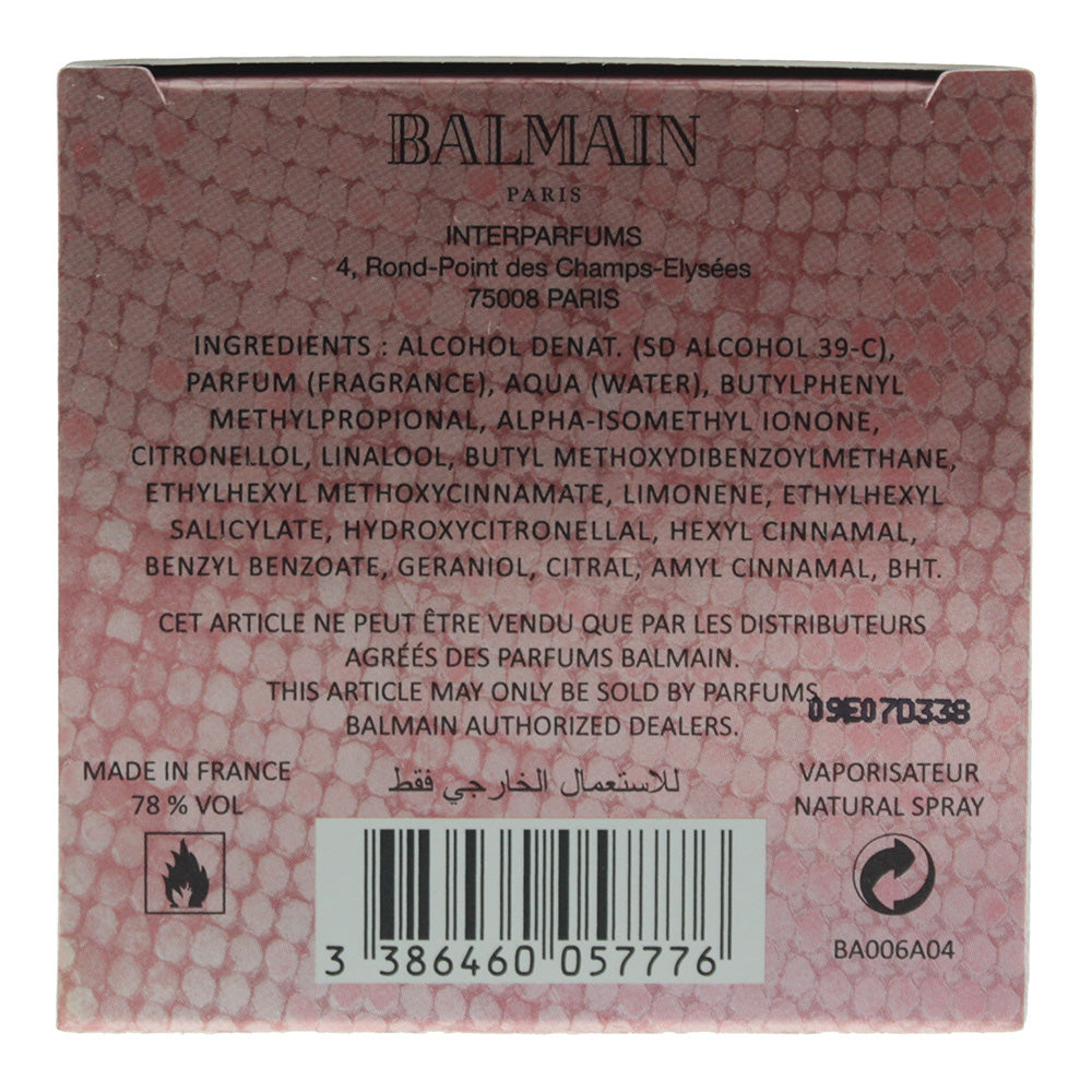 Balmain Extatic Eau de Toilette 90ml