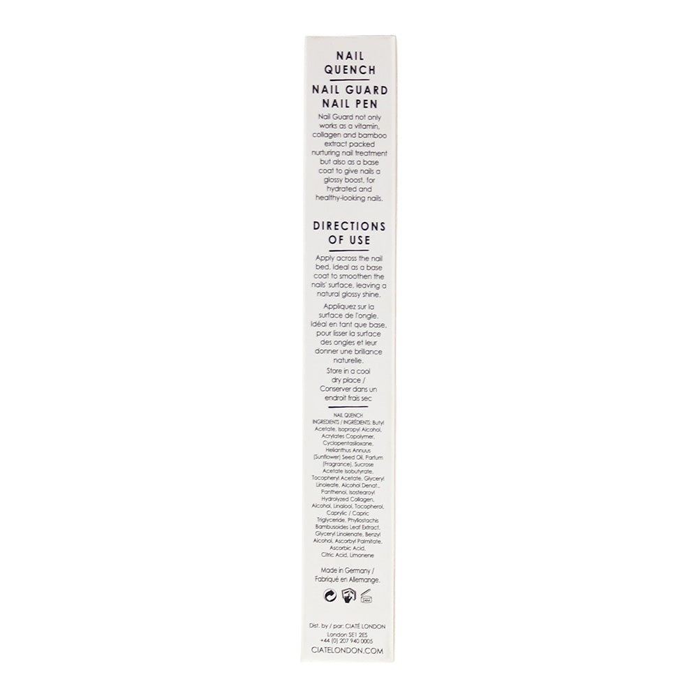 Ciaté Nail Quench Treatment 3ml - Ingredients