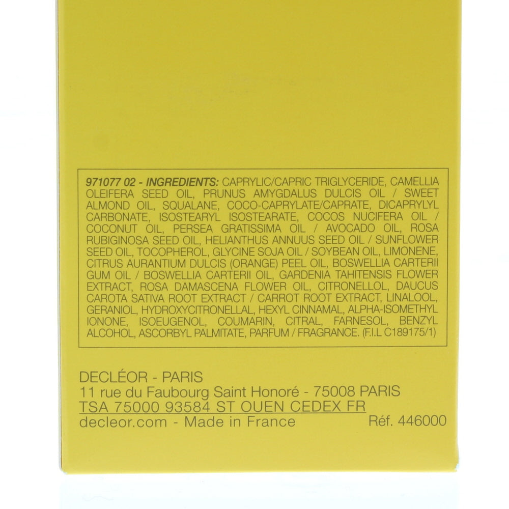 Decleor Aroma Nutrition Satin Softening Dry Face  Hair Body Oil 100ml