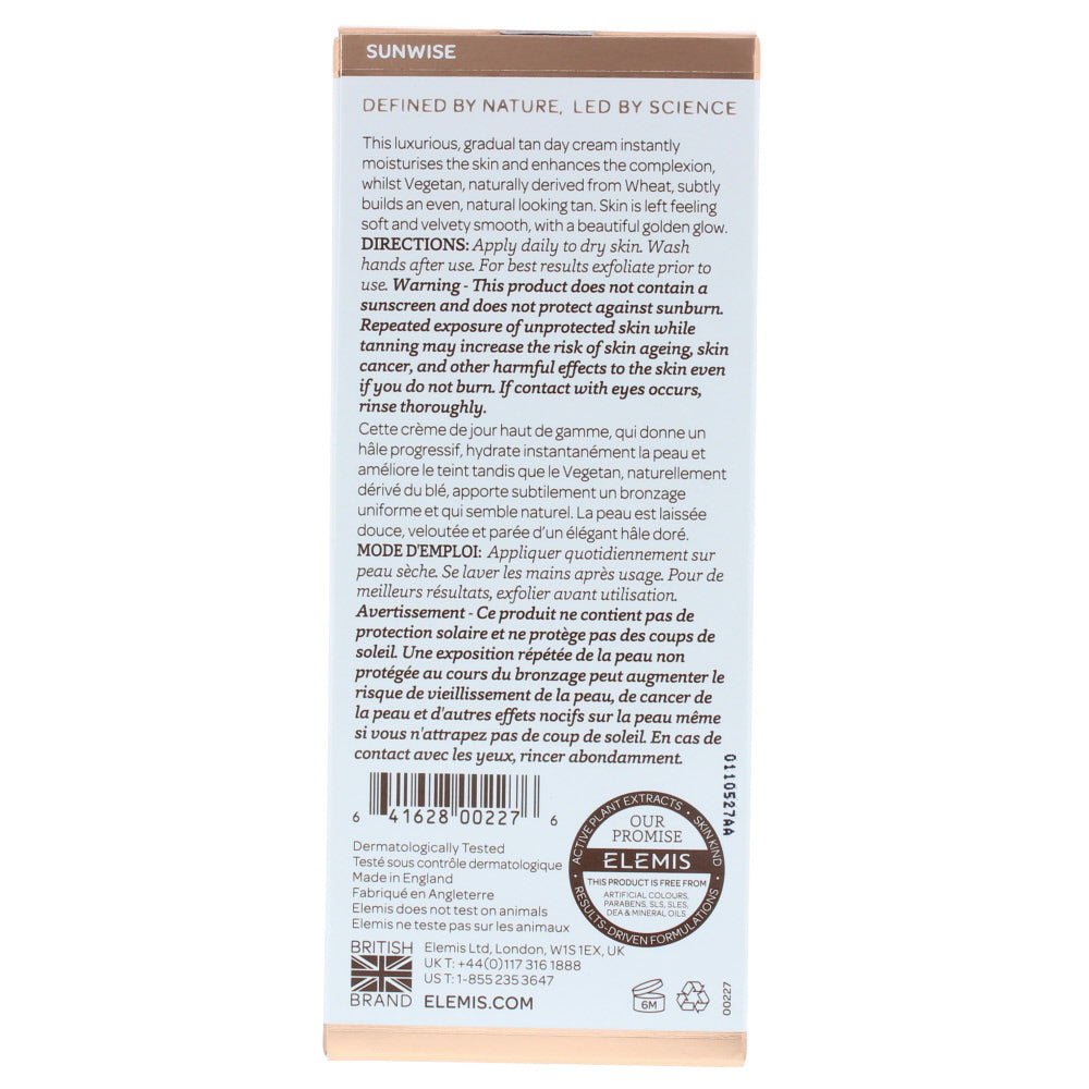 Elemis Total Glow Bronzing For All Skin Types Moisturiser 50ml