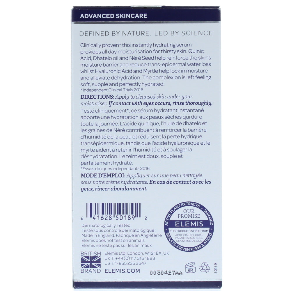 Elemis Hydra-Boost For All Skin Types Serum 30ml