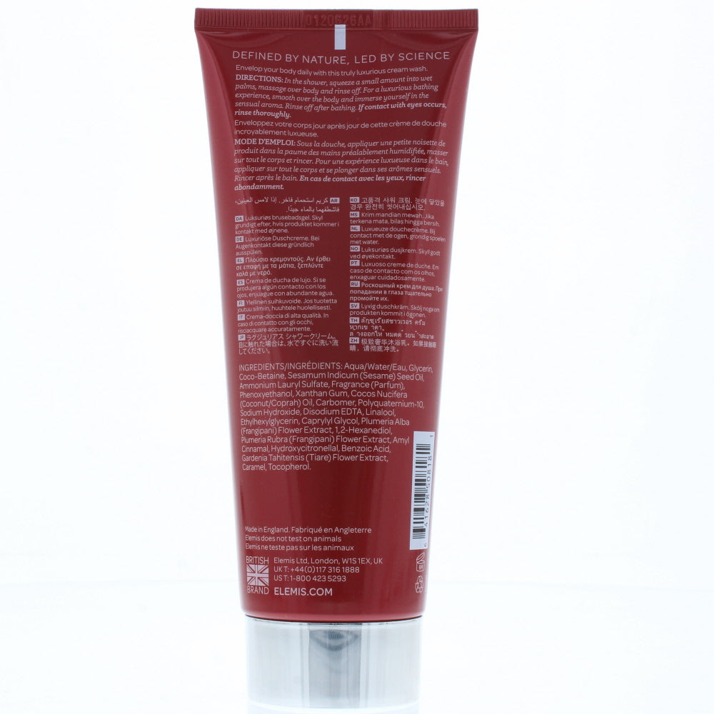 Elemis Body Exotics Frangipani Monoi Shower Cream 200ml