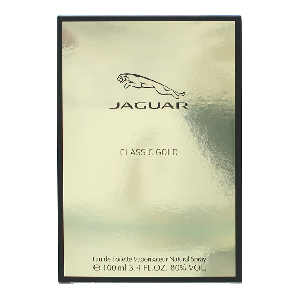 Jaguar Classic Gold Eau de Toilette 100ml - Box