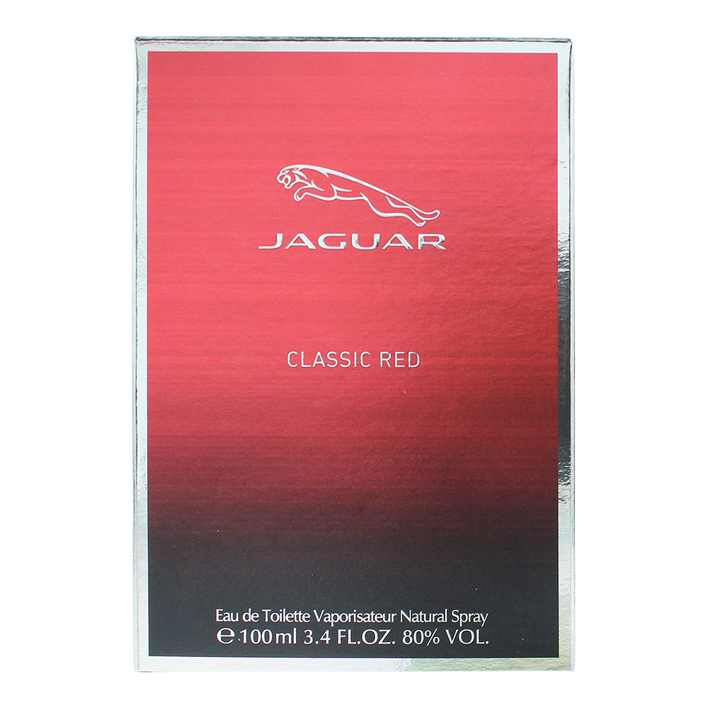 Jaguar Classic Red Eau de Toilette 100ml - Box