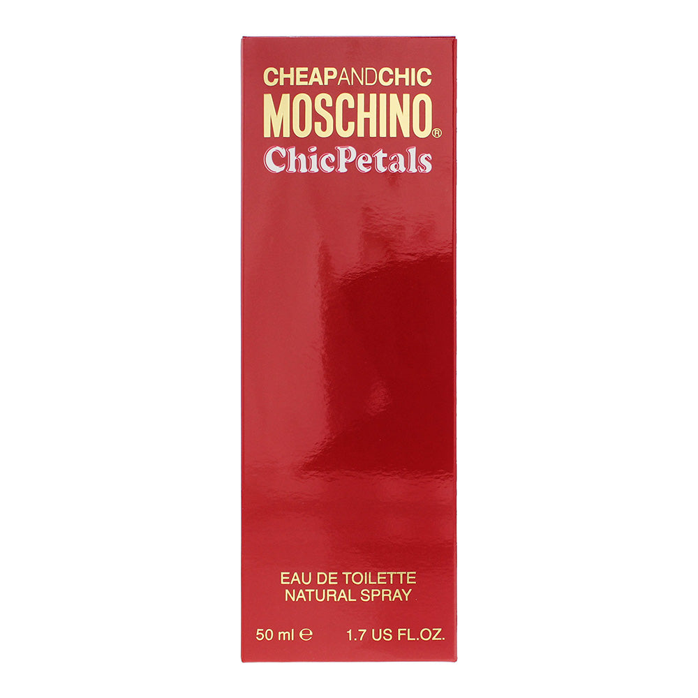 Moschino Cheap And Chic Chic Petals Eau de Toilette 50ml - Box
