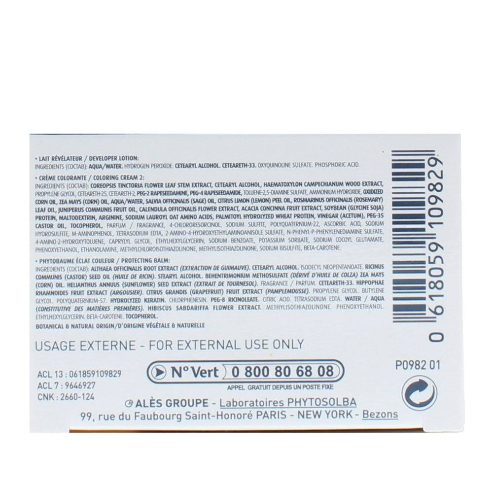 Phyto Phytocolor Permanent Color-Treatment Ultra Shine 2 Brown Hair Colour 60ml