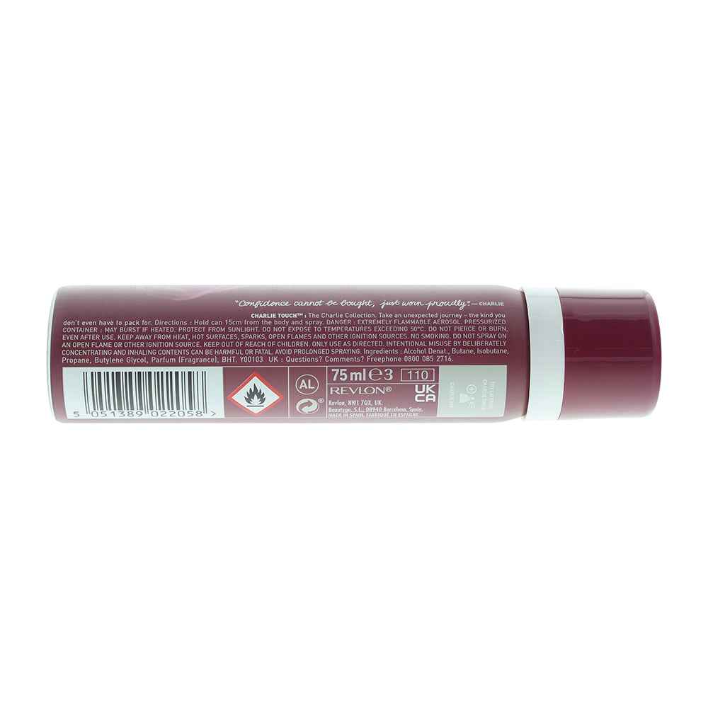 Revlon Charlie Touch Body Spray 75ml
