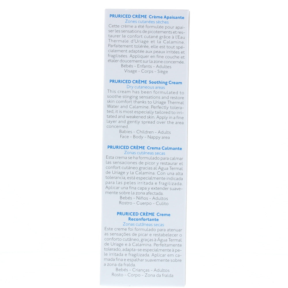 Uriage Pruriced Crème Soothing Dry Cutaneous Areas Cream 100ml
