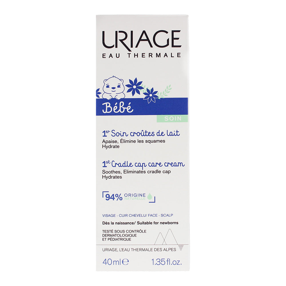 Uriage 1St Cradle Cap Care Cream 40ml - Box