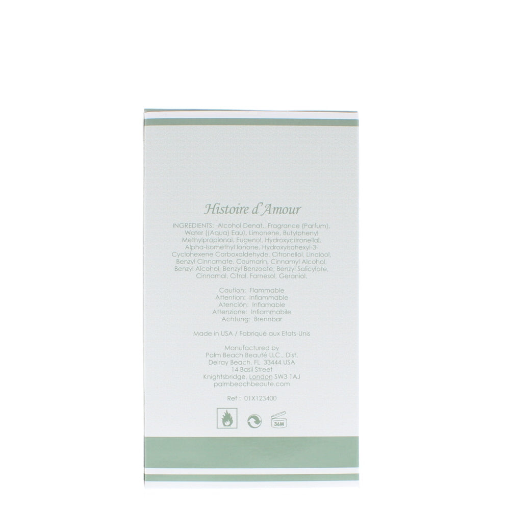 Aubusson Histoire D'amour Eau de Toilette 100ml - Ingredients