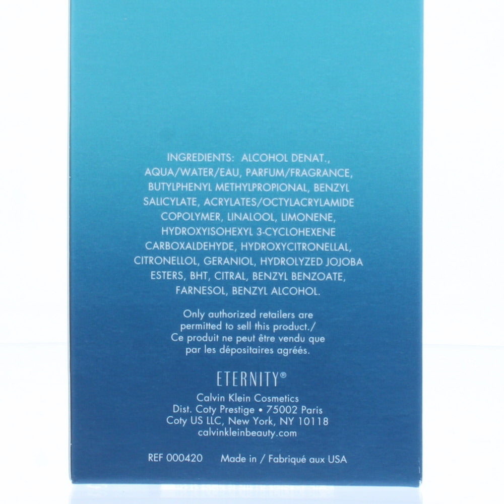 Calvin Klein Eternity Aqua Eau de Parfum 100ml