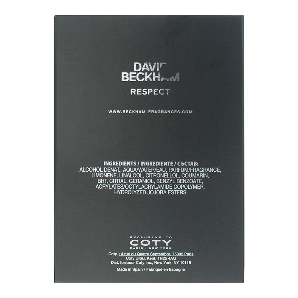 David Beckham Respect Eau de Toilette 90ml
